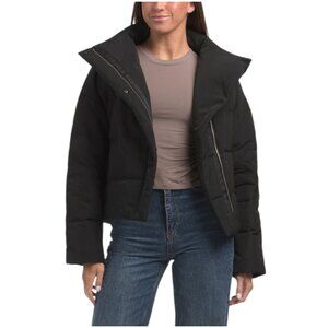 THEORY Offset Puffer Coat